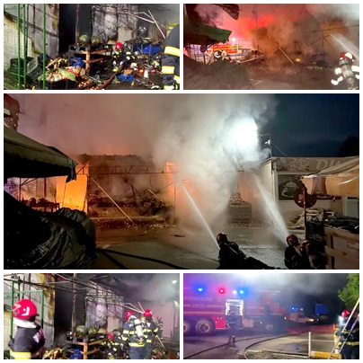 incendiu stand legune pitesti